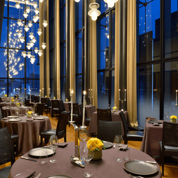 Interiors Commercial Classy Dining Experience with Italian Style