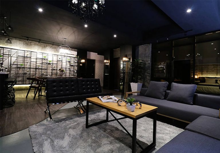 Interior Commercial Modern Industrial Design