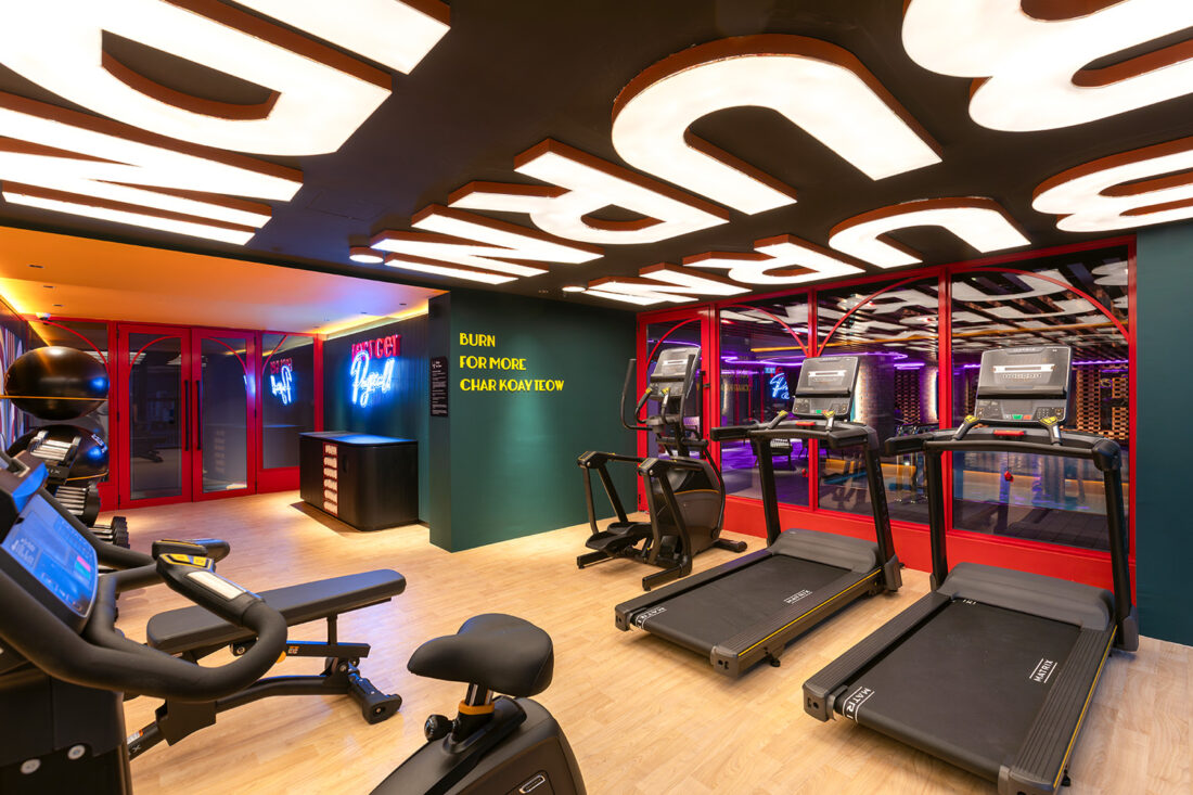 After a day of Penang food-hunting, BURN off those calories at Lyf Georgetown's fully-equipped gym