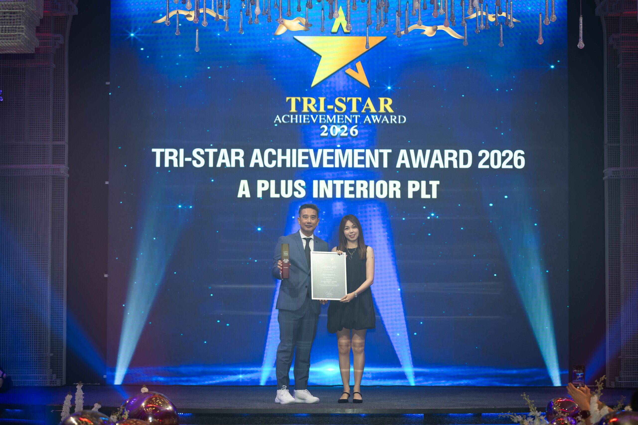 DOTY 2026 Tri-star Achievement Award: A Plus Interior PLT