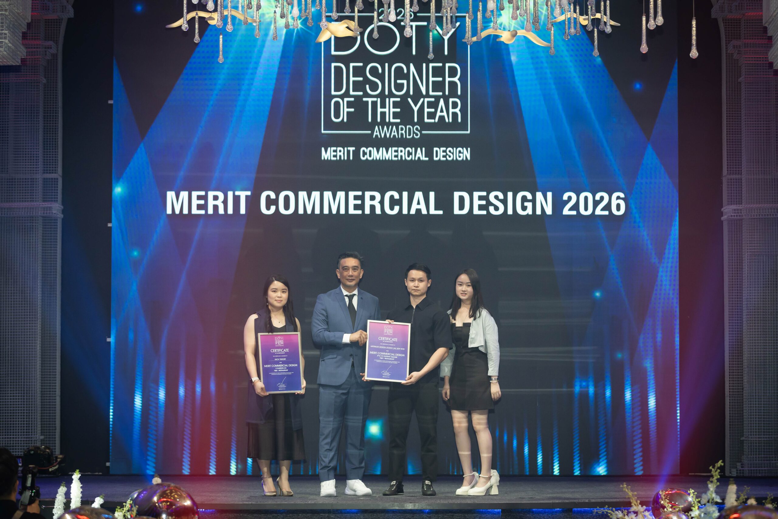 DOTY 2026 Merit Commercial Design - F&B: Inch Theory, Arterior Design Studio (M) Sdn Bhd