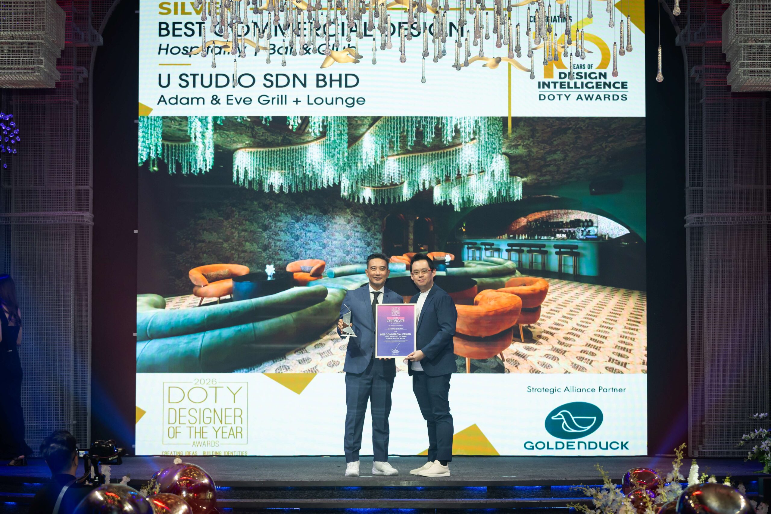 DOTY 2026 Best Commercial Design - Hospitality (Silver): U Studio Sdn Bhd