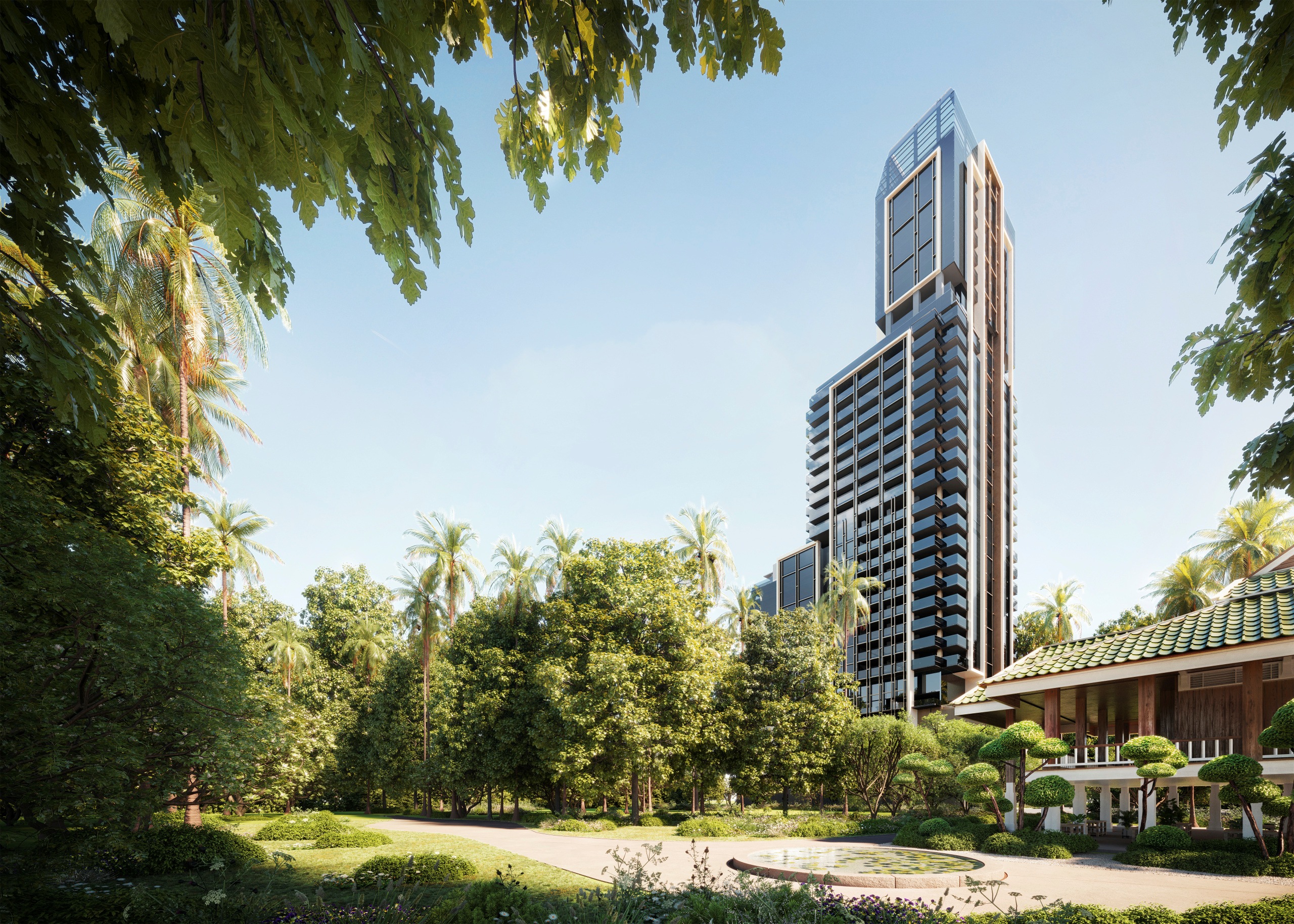 Aman Nai Lert Bangkok - Exterior. Image credit: Hayes Davidson