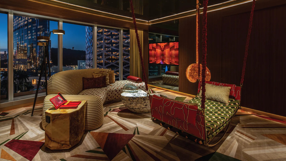 Living Room of “Euphoria” Suite