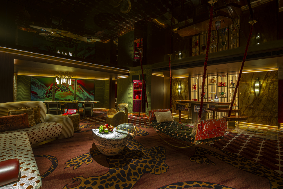 Living Room of “The Haven” Suite