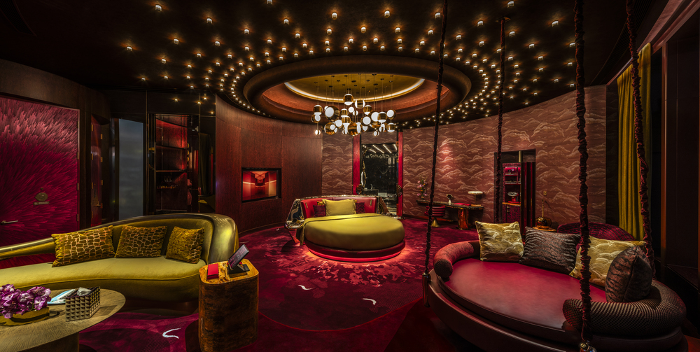 Master Bedroom of "The Lair"